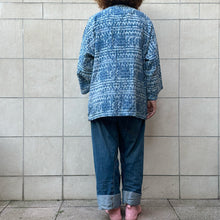 Load image into Gallery viewer, Giacca Kimono indaco