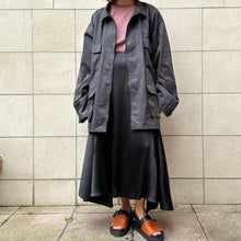 Load image into Gallery viewer, Collezione Kawaii giacca militare nera con toppa Doraemon