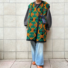 Load image into Gallery viewer, K-coprimi gilet verde/arancio/nero