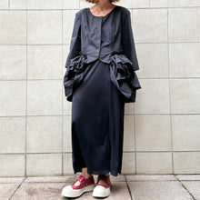 Load image into Gallery viewer, Camicia barocca nera Y2K