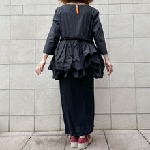 Load image into Gallery viewer, Camicia barocca nera Y2K