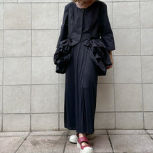 Load image into Gallery viewer, Camicia barocca nera Y2K