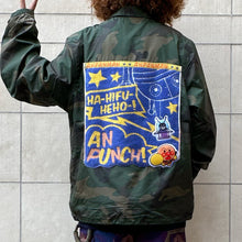 Load image into Gallery viewer, Collezione Kawaii giacca mimetica nylon riciclato con toppa ANPAMAN