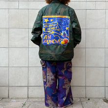 Load image into Gallery viewer, Collezione Kawaii giacca mimetica nylon riciclato con toppa ANPAMAN