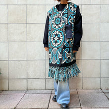 Load image into Gallery viewer, K-COPRIMI gilet nero/azzurro/bianco. Po