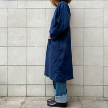 Load image into Gallery viewer, Yukata blu con stampa Crisantemo