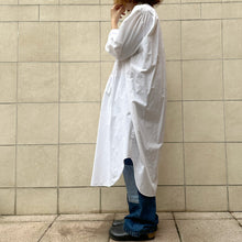 Load image into Gallery viewer, Maxi abito bianco vintage 90s