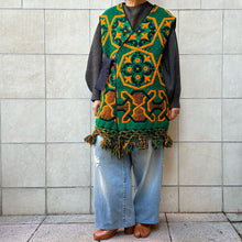 Load image into Gallery viewer, K-coprimi gilet color verde/arancio/nero