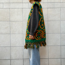 Load image into Gallery viewer, K-coprimi gilet color verde/arancio/nero