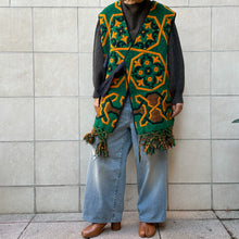 Load image into Gallery viewer, K-coprimi gilet color verde/arancio/nero