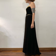 Load image into Gallery viewer, Abito Victor Costa color fondente 80s