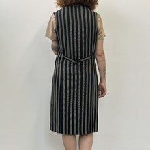 Load image into Gallery viewer, Abito gilet Biella Collezione a riche verticali 90s