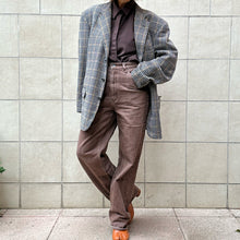 Load image into Gallery viewer, Giacca Trussardi check 90s