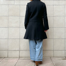 Load image into Gallery viewer, Cappotto Chloe nero Y2K