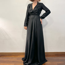 Load image into Gallery viewer, Abito Lancetti nero 70s