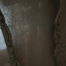 Load image into Gallery viewer, Blusa nera in seta fine 70s primi 80s vintage