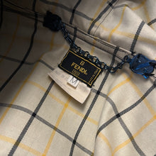Load image into Gallery viewer, Trench Fendi blu  80s