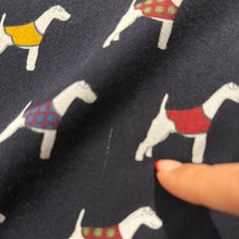 Load image into Gallery viewer, Camicia Fila blu stampa cani 90s