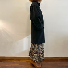 Load image into Gallery viewer, Cappotto Genny by Gianni Versace nero primi 80s