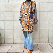 Load image into Gallery viewer, K-Coprimi gilet caramello/bianco/nero