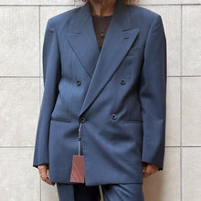 Load image into Gallery viewer, Completo gessato avio 90s