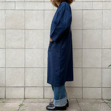 Load image into Gallery viewer, Yukata blu con stampa Onda