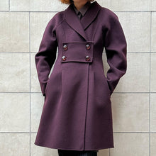 Load image into Gallery viewer, Cappotto Christian Lacroix bordeaux 80s