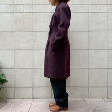 Load image into Gallery viewer, Cappotto Christian Lacroix bordeaux 80s