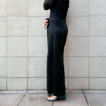 Load image into Gallery viewer, Pantaloni Cycle neri Y2k