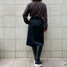 Load image into Gallery viewer, Gonna a tubino Christian Dior Pret a Porter Japan nera 90s