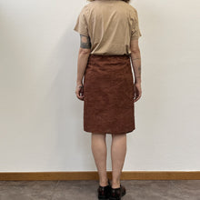 Load image into Gallery viewer, Abito grembiule Luciano Barbera color ruggine 90s