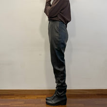 Load image into Gallery viewer, Pantalone Valentino boutique nappa nero 80s