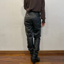 Load image into Gallery viewer, Pantalone Valentino boutique nappa nero 80s