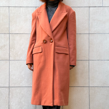 Load image into Gallery viewer, Capotto Cristinaeffe color orange rust Y2K