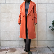 Load image into Gallery viewer, Capotto Cristinaeffe color orange rust Y2K