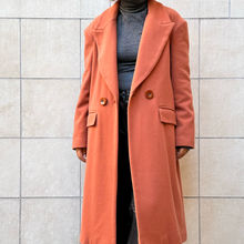 Load image into Gallery viewer, Capotto Cristinaeffe color orange rust Y2K