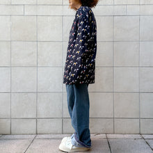 Load image into Gallery viewer, Camicia Fila blu stampa cani 90s