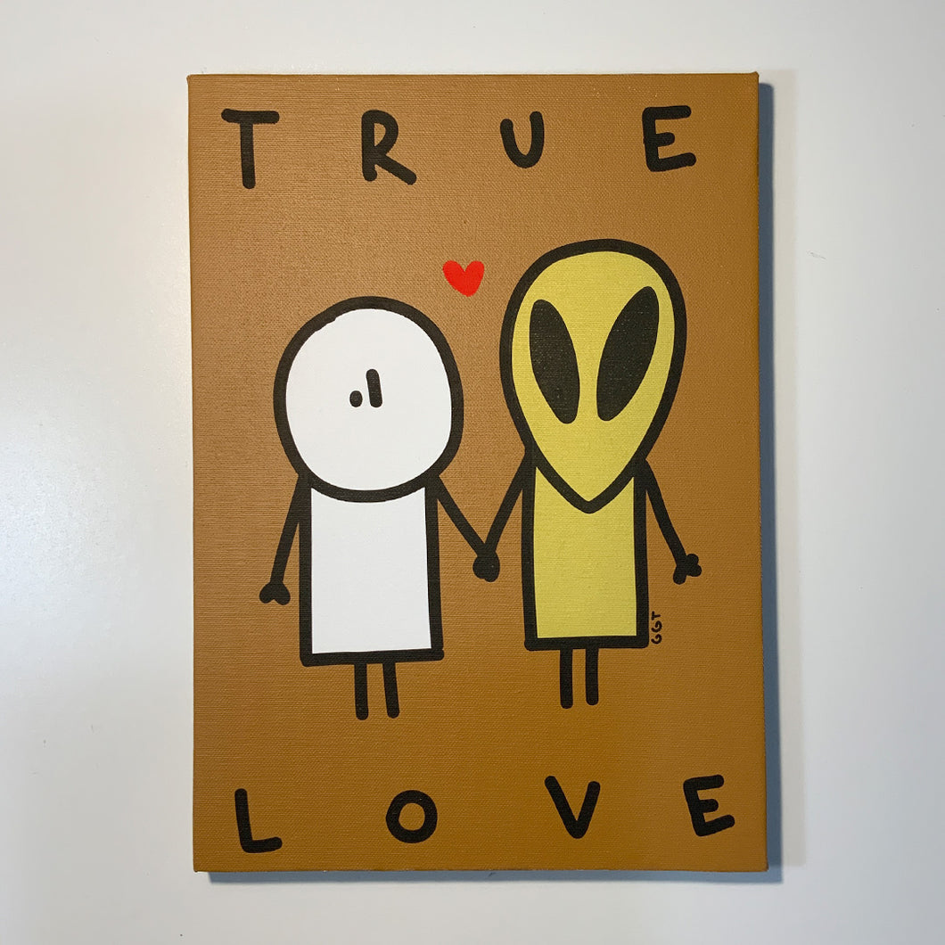 True Love on canvas