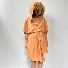 Load image into Gallery viewer, Jumpsuit color pesca scura o ruggine chiaro 80s