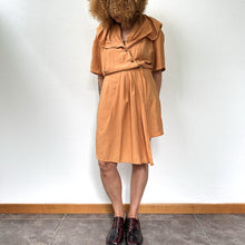 Load image into Gallery viewer, Jumpsuit color pesca scura o ruggine chiaro 80s