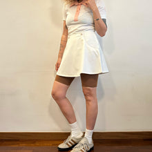 Load image into Gallery viewer, Gonna Sergio Tacchini in cotone piquet bianco 70s