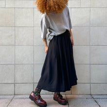 Load image into Gallery viewer, Gonna sartoriale nera 90s