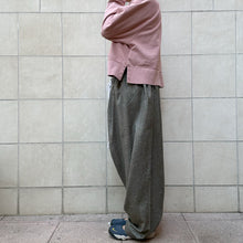 Load image into Gallery viewer, Pantalone sartoriale grigio melange 90s