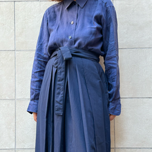 Load image into Gallery viewer, Hakama  gonna a pantalone tradizionale giapponese   sartoriale vintage
