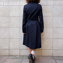 Load image into Gallery viewer, Vestito blu sartoriale 90s