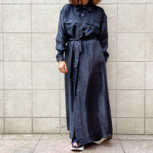Load image into Gallery viewer, Maxi vestito / spolverino 90s