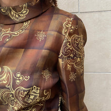 Load image into Gallery viewer, Completo blusa e gonna 80s