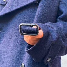 Load image into Gallery viewer, Cappotto Sangiorgio blu 70s