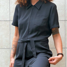 Load image into Gallery viewer, Tuta Penny Black nera 2000s