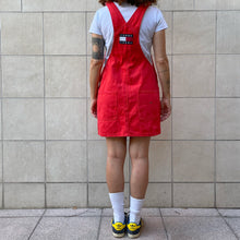 Load image into Gallery viewer, Tommy Jeans Denim Mini Overall Dress
